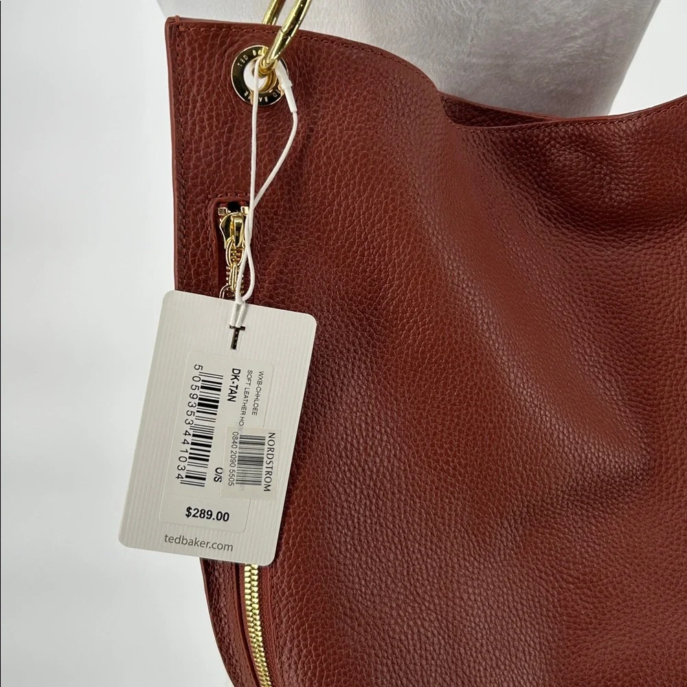 Ted Baker Rich Brown Shoulder Bag Leather Bag - Picture 4 of 11